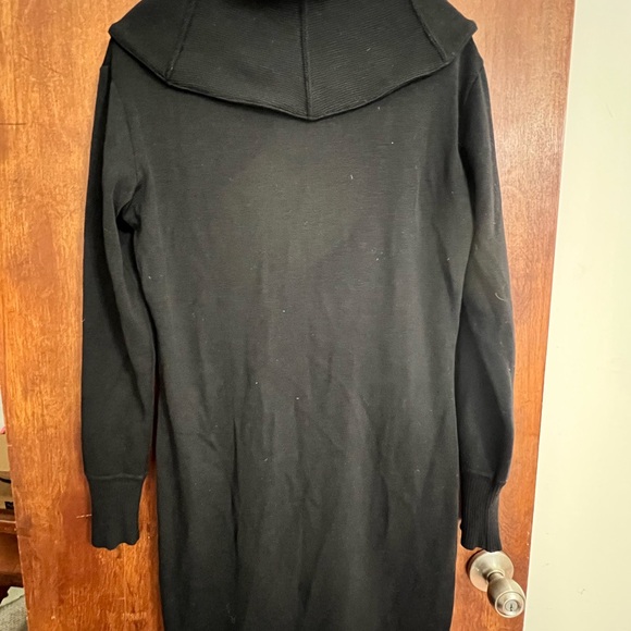 Vintage knit Claude Montana dress, Medium.  Mid 1980s - Picture 4 of 7